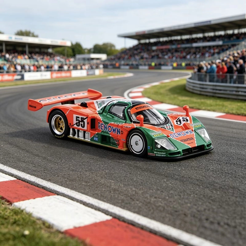 1:64 Scale Mazda 787B 1991 Le Mans 24H Winner Diecast Model Car