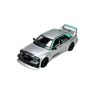 1:64 Scale Mercedes-Benz 190E W201 Evo II Modified Diecast Model Car