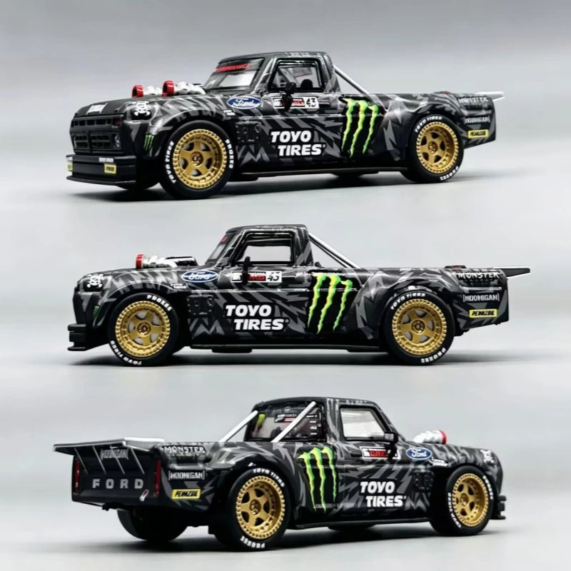 1:64 Ford Mustang RTR & Ford F-150 Pickup Livery Diecast Model