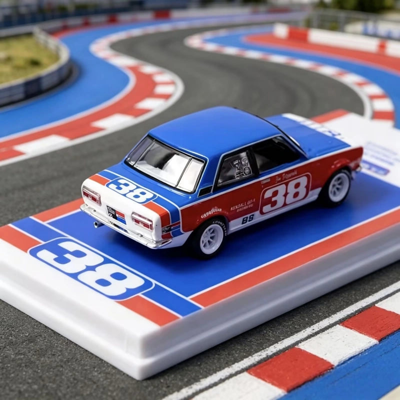 1:64 Datsun 510 SCCA 1973 Champion Car #38 Diecast Model Car