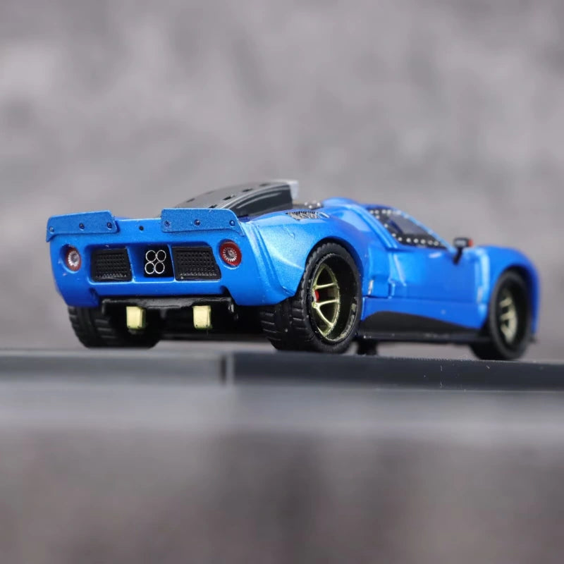 1:64 Scale Ford GT40 Openable Alloy Diecast Car Model Blue