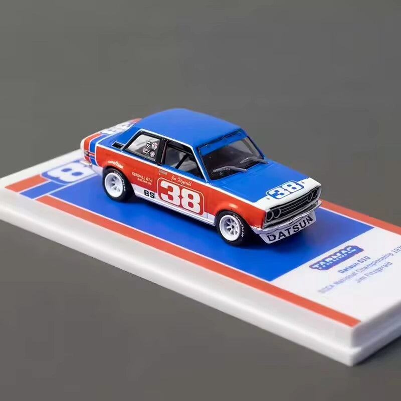 1:64 Datsun 510 SCCA 1973 Champion Car #38 Diecast Model Car