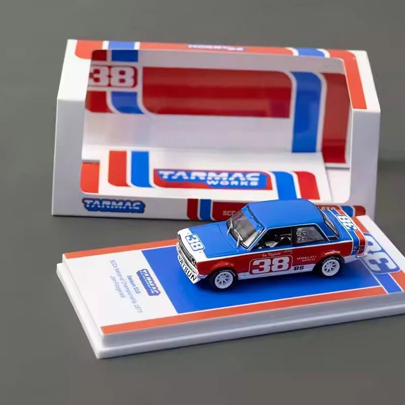 1:64 Datsun 510 SCCA 1973 Champion Car #38 Diecast Model Car