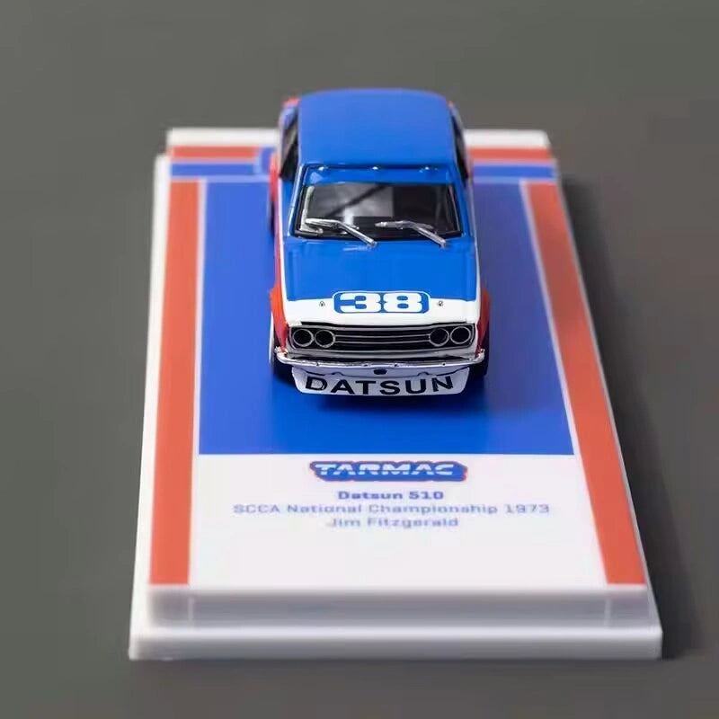 1:64 Datsun 510 SCCA 1973 Champion Car #38 Diecast Model Car