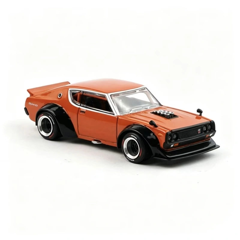 1:64 Nissan Skyline GT-R V8 Diecast Model Car Racing Sports Car Replica