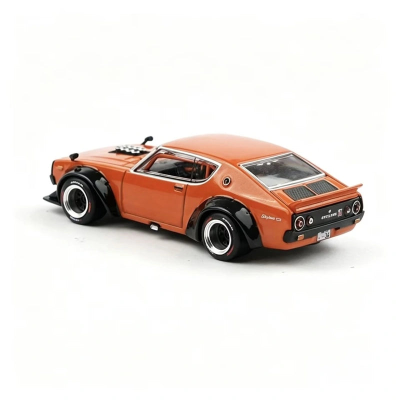 1:64 Nissan Skyline GT-R V8 Diecast Model Car Racing Sports Car Replica